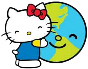 an earth day kitty